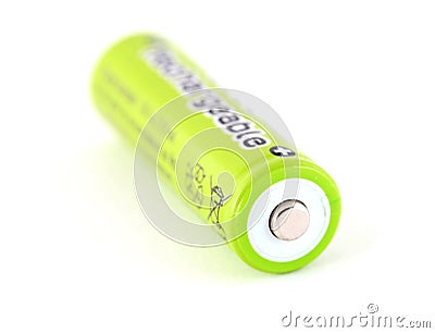 Rechargeable battery Stock Photo