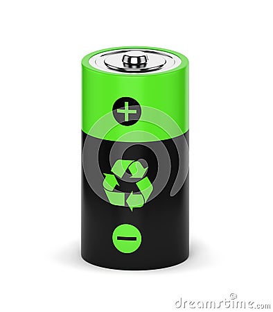 Rechargeable battery Stock Photo