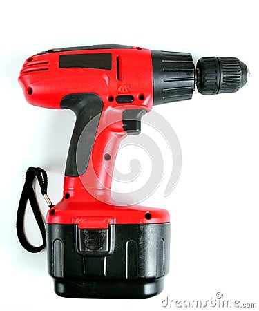 Rechargeable drill. Stock Photo