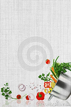 Recipe template Stock Photo