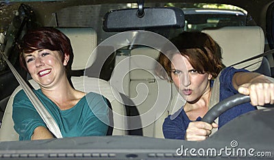 Reckless Driving Stock Photo