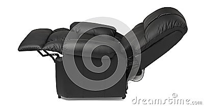 Reclined armchair Stock Photo