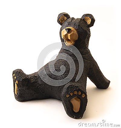 Reclined Bear Stock Photo