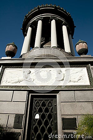 Recoleta Cemetary - Buenos Aires - Argentina Editorial Stock Photo