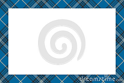 Rectangle borders and Frames vector. Border pattern geometric vintage frame design. Scottish tartan plaid fabric texture. Vector Illustration
