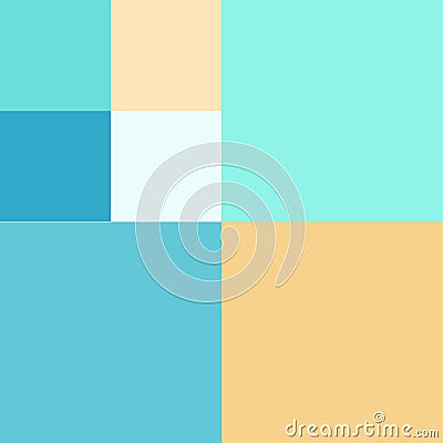 rectangle pieces, rainbow colored jigsaw puzzle background, Isolated pieces of abstract vector illustration Vector Illustration