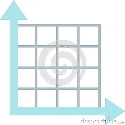 Rectangular Coordinate Systems and Graphs. Flat vector illustration. Vector Illustration