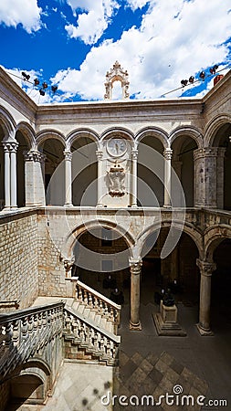 Rector`s Palace, Dubrovnik, Croatia Stock Photo