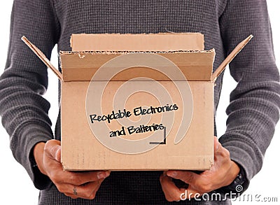 Recyclable Electronics Stock Photo