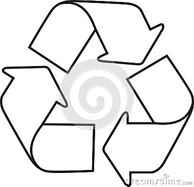 Recycle Cartoon Illustration
