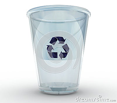 recycle bin Stock Photo