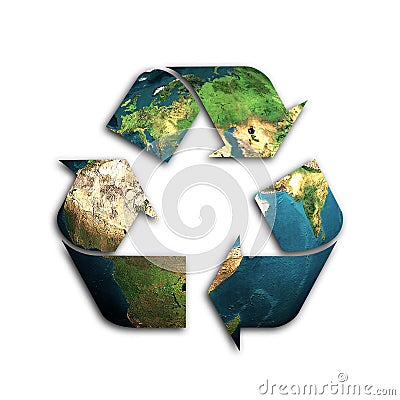 Recycle concept Stock Photo