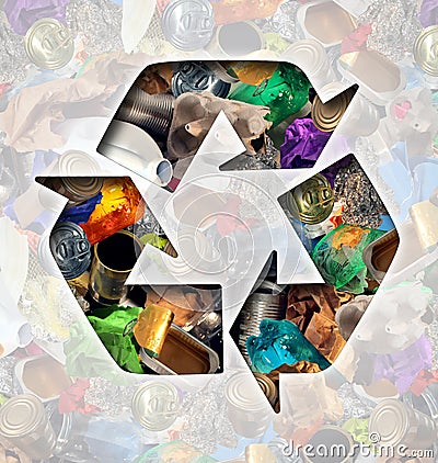 Recycle Garbage Concept Stock Photo