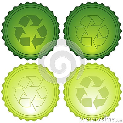 Recycle Icons Vector Illustration