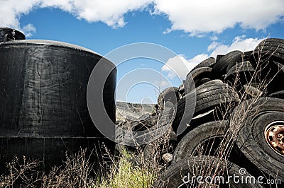 Recycle industry Stock Photo