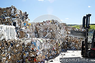 Recycle industry Stock Photo