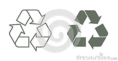 Recycle symbol Vector Illustration