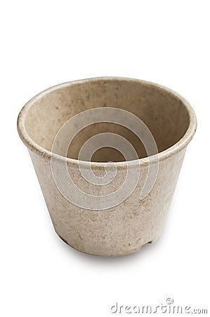 Recycled Materials Biodegradable in nature. Environmental Protec Stock Photo