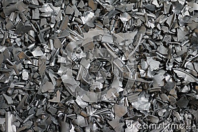 Recycled rubber tires mulch background Stock Photo