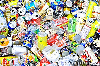 Recycling Editorial Stock Photo