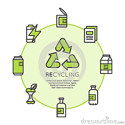 Recycling Ecological Concept Stock Photo