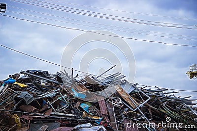 Recycling industry. Business Recycling. Stock Photo