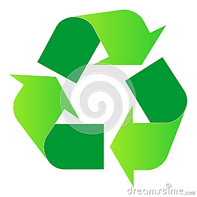 Recycling logo Vector Illustration