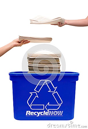 Recycling Paper Stock Photo