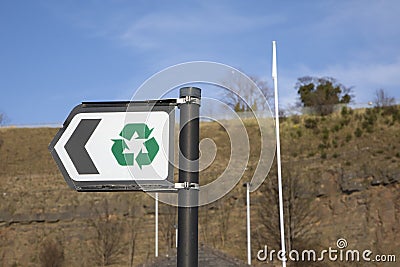 Recycling Sign Stock Photo