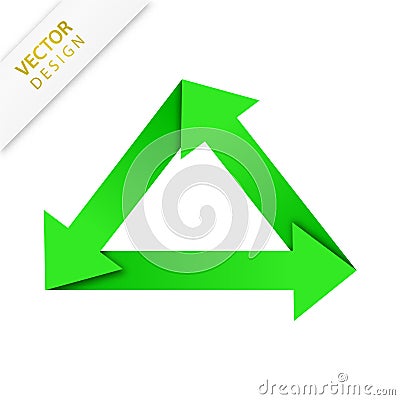 Recycling Icon Vector Illustration