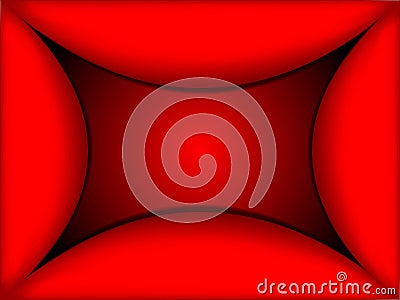 Red abstract background Vector Illustration