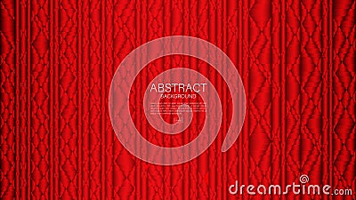 Red abstract background, polygon vector, Geometric vector, Minimal Texture, web background, red cover design, flyer template Vector Illustration