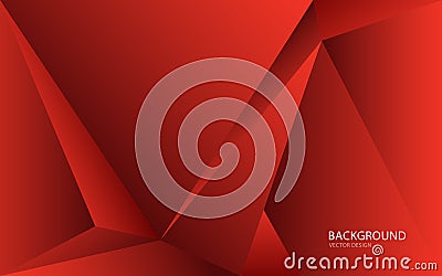 Red abstract background vector illustration. wall. web banner. cover. card. texture. wallpaper. flyer Vector Illustration