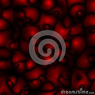 Red Abstract Futuristic Background Vector Illustration