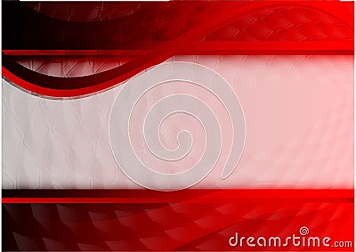 Red abstract poly background with copy space Vector Illustration