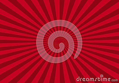 Red abstract starburst background Stock Photo