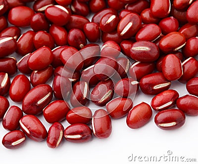 Red adzuki Bean Stock Photo