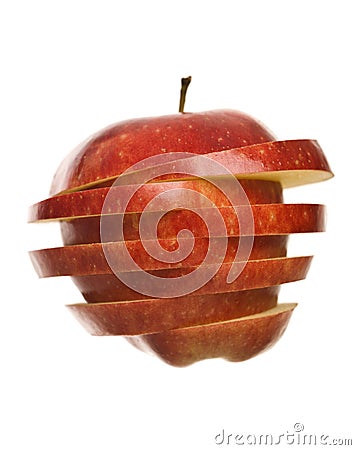 Red apple Stock Photo
