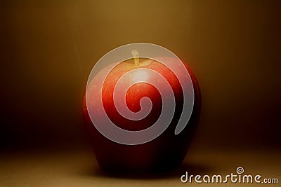 Red apple Stock Photo