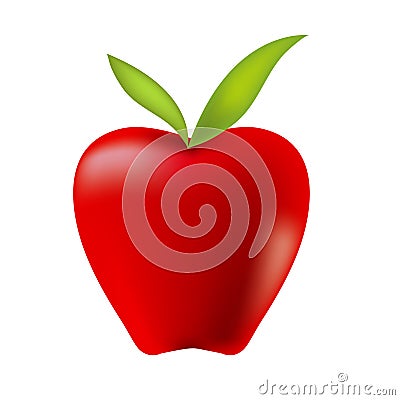 Red Apple Stock Photo