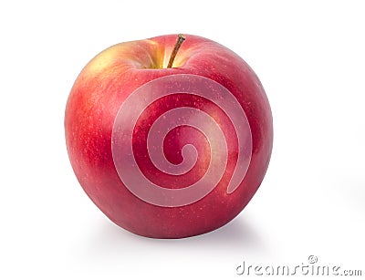 Red apple isolated Stock Photo