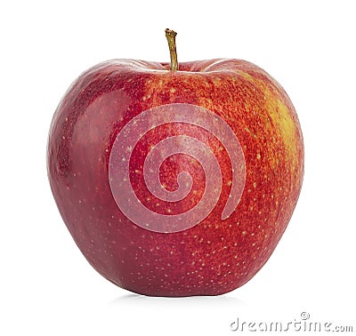 Red apple isolated on white Stock Photo