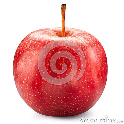 Red apple isolated on white Stock Photo