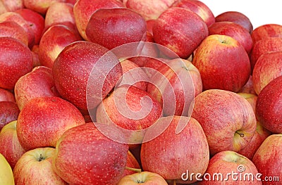 Red apples Stock Photo