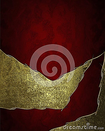 Red background with abstract elements. Element for design. Template for design. copy space for ad brochure or announcement invitat Stock Photo