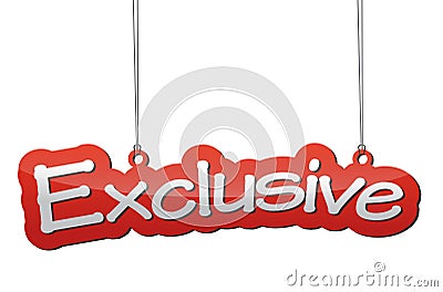 Red background exclusive Vector Illustration