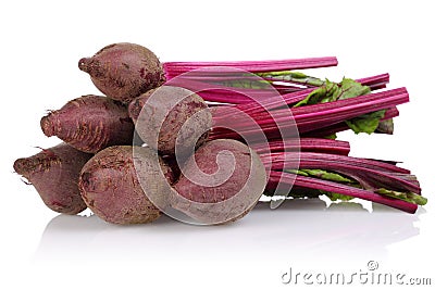 Red Beet root Stock Photo