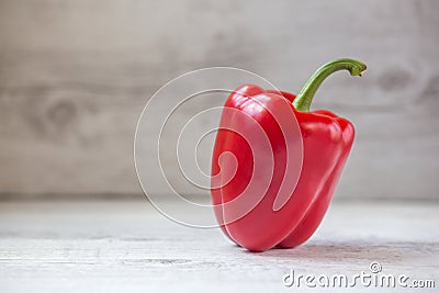 Red bell pepper Stock Photo