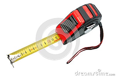 Red-black meter. New condition. Stock Photo
