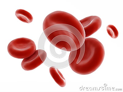 Red blood cell Stock Photo